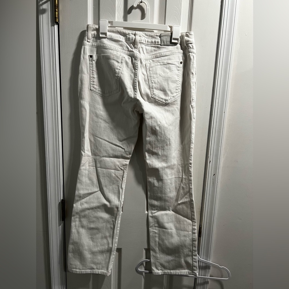 DKNY LUDLOW Jeans Women’s Size 10 White